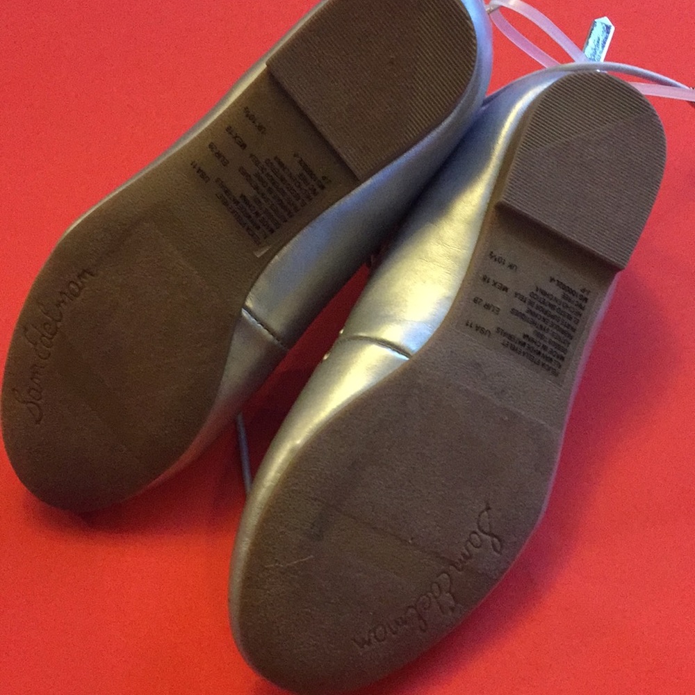 NEW SAM EDELMAN Felicia Stella Eyelet Ghillie Flat - Picture 7 of 7